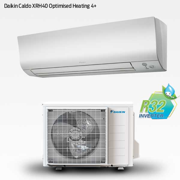 Daikin Caldo XRH40 med optimized heating 4+