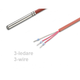 PT1000 Universal temp sensor 6 mm 3 meter