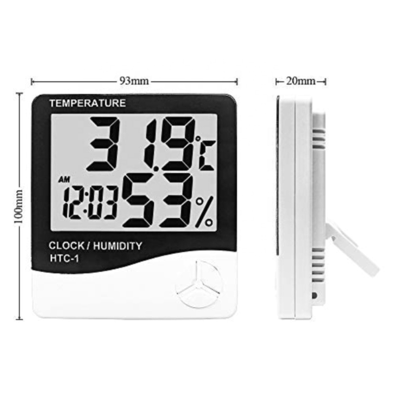 Digital termometer och hygrometer