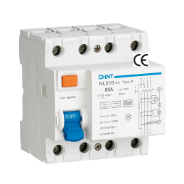Chint NL210 3-phase residual current device TYPE B