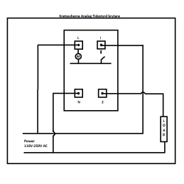 Kretsschema analog timer