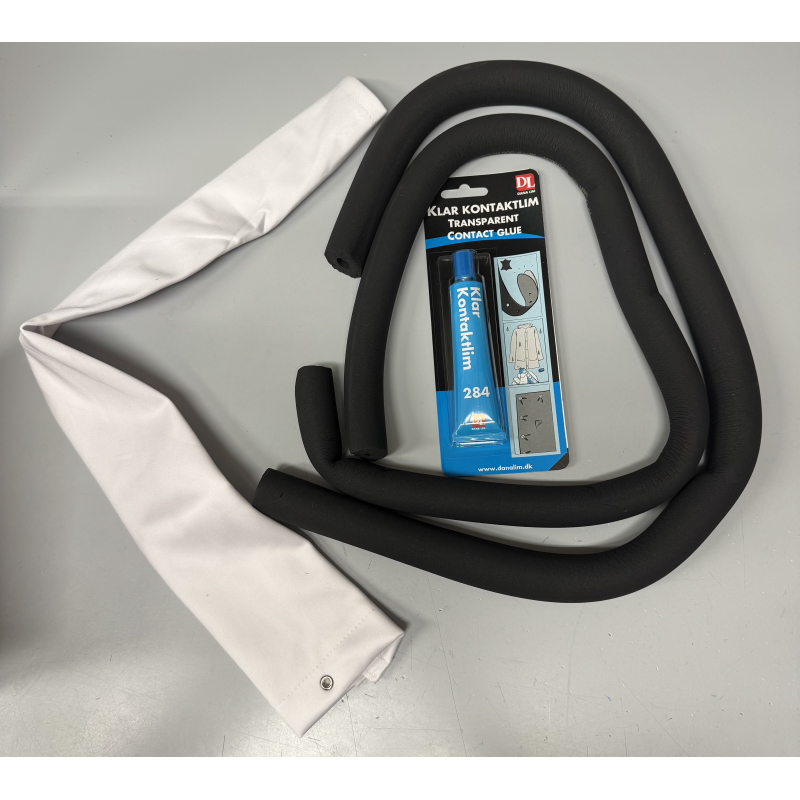 Renovation kit for air source heat pump cooling pipes