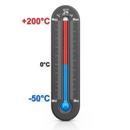 PT100 Universalgivare 6 mm 200°C, 10 meter