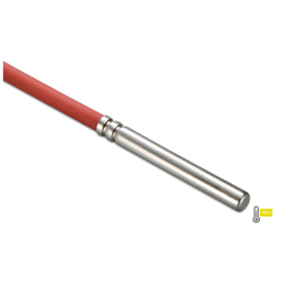 PT100 universal temp sensor 3 X 50 mm max 200°C, 5 meter cable