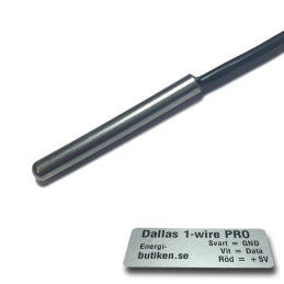 Dallas 1-wire PRO 10 meter X 6 mm