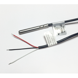 PT1000 Universal temp sensor 6 mm, 10 Meter, 3-wire